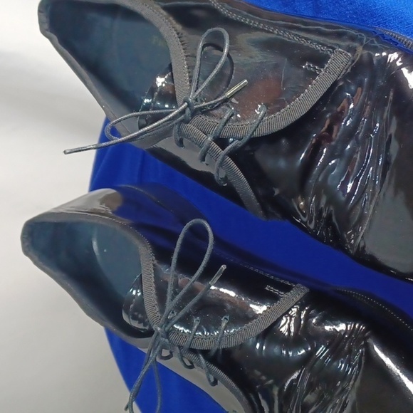 PRONTO- UOMO MENS DRESS SHOES SIZE 12 PATENTED LEATHER FORMAL WEAR main image 6